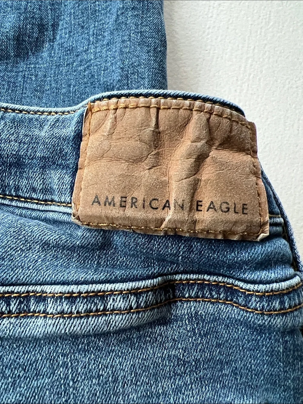 American Eagle Outfitters Slim Straight Blue Jeans